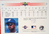 1992 Classic Best #90 Carlos Delgado - Dunedin Blue Jays Pre Rookie Card