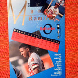 1993 Classic Best Gold #124 Manny Ramirez - Kingston Indians Pre Rookie Card - See Photos