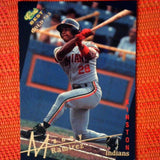 1993 Classic Best Gold #124 Manny Ramirez - Kingston Indians  Pre Rookie Card