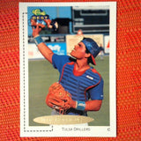 1991 Classic Best Gold #BC7 Ivan Rodriguez - Tulsa Drillers Pre Rookie Card