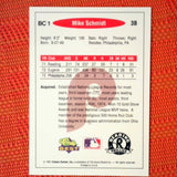 1991 Classic Best Gold #BC 1 Mike Schmidt - Philadelphia Philies