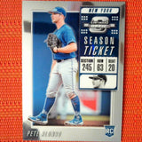 2019 Panini Chronicles Contenders Optic Pete Alonso RC #1 Mets