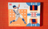 2019 Panini Pete Alonso Player Used Hometown Heros Dual Relic Card NY Mets  7/10