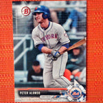 Pete Alonso 2017 Bowman Draft paper Rookie Prospect RC #BD83 NY Mets 351