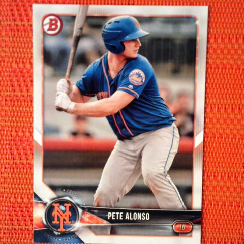 2018 Bowman pete alonso BP137