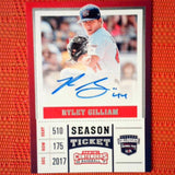2017 Panini Elite Extra Edition USA Baseball Ryley Gilliam #USAT-RG Auto
