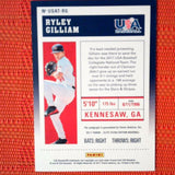 2017 Panini Elite Extra Edition USA Baseball Ryley Gilliam #USAT-RG Auto