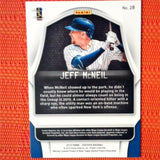 2019 Panini Chronicles Certified Jeff McNeil #28 Rookie