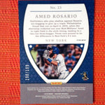 AMED ROSARIO 2018 Panini Chronicles #23 Crusade Rookie RC Ruby Wave Prizm /199