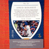 AMED ROSARIO 2018 Panini Chronicles #23 Crusade Rookie RC Ruby Wave Prizm /199