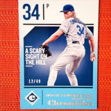 2018 Panini Chronicles #20 Noah Syndergaard Carolina Blue 12/49