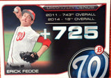 2015 Bowman Draft Draft Dividends #DD-EF Erick Fedde Nationals NM-MT