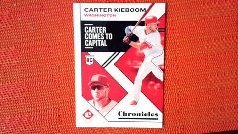 2019 Panini Chronicles Baseball Base Set #48 Carter Kieboom