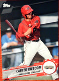 2019 Topps Pro Debut Baseball MILB Leaps & Bounds #LB-CK Carter Kieboom