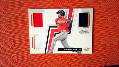 2019 Panini Chronicles Absolute Triple Relics Victor Robles #AB-VR