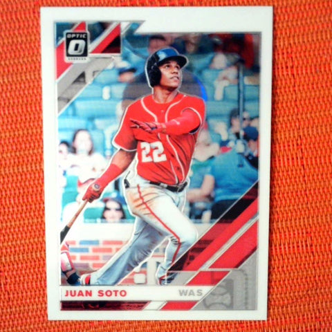 2019 Donruss Optic #113 JUAN SOTO NATIONALS