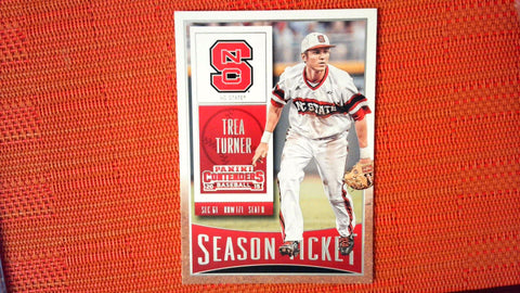 2015 Panini Contenders Season Ticket #92 Trea Turner Nationals