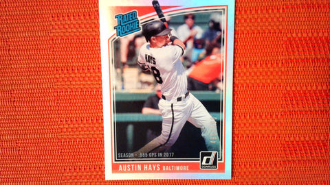2018 Donruss Season Stat Line #273 Austin Hays RR /500