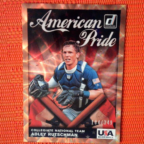 2019 Panini Donruss American Pride Bronze /349 Adley Rutschman #AP15