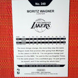 2018-19 NBA Hoops Basketball #249 Moritz Wagner RC Los Angeles Lakers ( See Picture)