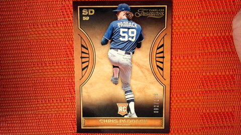 2019 Panini Chronicles Timeless Treasures Gold /199 Chris Paddack #7 Rookie