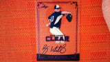 San Diego padres Trinity baseball Ryan Weathers Clear Purple foil autograph card