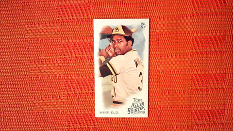 2019 Topps Allen & Ginter A & G Back Mini Dave Winfield