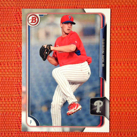 2015 Bowman Aaron Nola #BP134 Rookie Card-PHILLIES