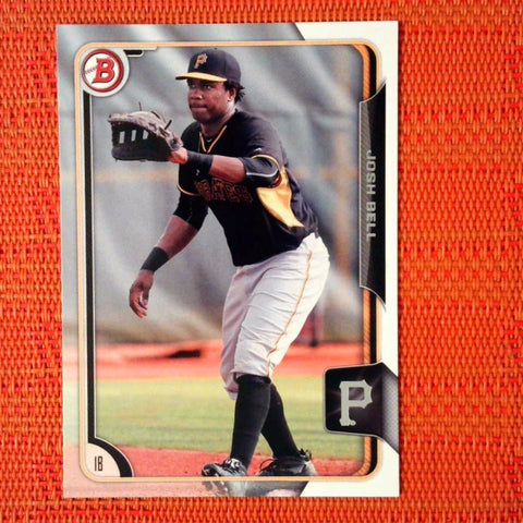 2015 Bowman Draft Baseball #164 Josh Bell Pittsburgh Pirates