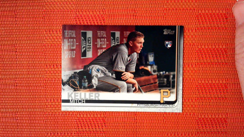 2019 TOPPS UPDATE #US218 MITCH KELLER *ROOKIE VARIATION