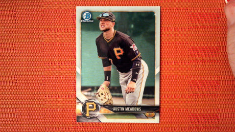 2018 Bowman Chrome Prospects #BCP227 Austin Meadows Pittsburgh Pirates