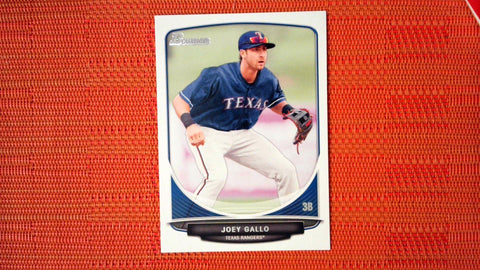 JOEY GALLO 2013 BOWMAN TOP PROSPECT TP-5(RANGERS).