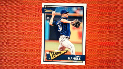 2018 Panini Chronicles Classics Timeless Tributes Gold /99 Cole Hamels #1