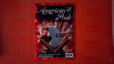 2019 Donruss Rapture American Pride John Doxakis #AP4