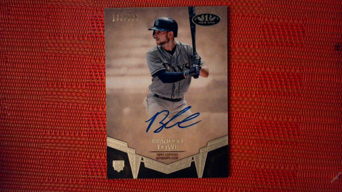 2019 Topps Tier One Break Out /250 Brandon Lowe #BA-BL Rookie Auto