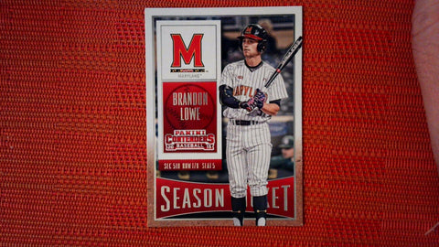 2015 PANINI CONTENDERS BRANDON LOWE #21 TAMPA BAY RAYS