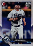2018 TOPPS HOLIDAY BOWMAN AUSTIN MEADOWS RC #TH-AM