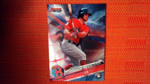 2017 BOWMAN'S BEST #14 ANDREW BENINTENDI RC BOSTON RED SOX