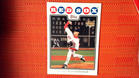 2008 Topps Clay Buchholz Rookie MINT Boston Red Sox # 232