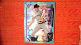 PARKER FRENCH 2015 BOWMAN CHROME DRAFT LIGHT BLUE REFRACTOR CARD #19