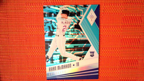 2018 Panini Chronicles Phoenix Aqua /299 Ryan McMahon #13 Rookie