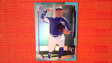 2015 Bowman Chrome Draft Sky Blue Refractors Kyle Zimmer Kansas City Royals