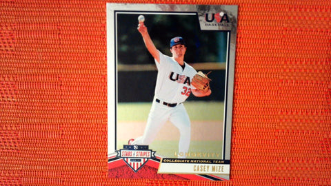 2019 Panini USA Stars & Stripes LONGEVITY 70 CASEY MIZE RC Rookie Detroit Tigers