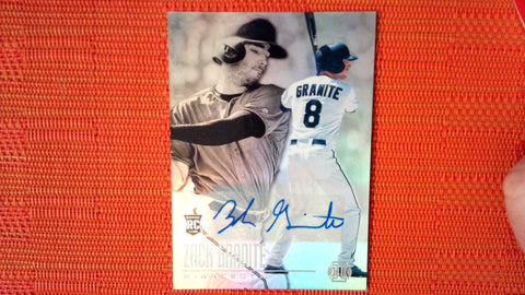 2018 Illusions ZACK GRANITE #29 Rookie RC AUTO Foil SP