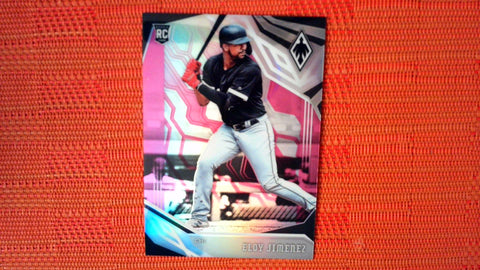 2019 Panini Chronicles Phoenix Red Prizm Eloy Jimenez SP #'d 20/25 Card # 2