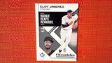 2019 CHRONICLES ELOY JIMENEZ RC #34 CHICAGO WHITE SOX
