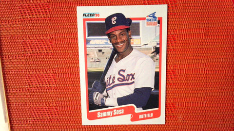 1990 Fleer Sammy Sosa Rookie #548