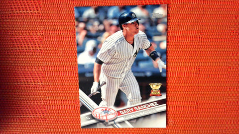 2017 Topps #7 Gary Sanchez Yankees NM-MT