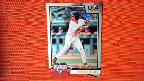 2019 USA Baseball Stars and Stripes Longevity #80 Anthony Seigler