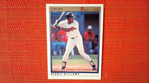 1991 O-Pee-Chee Premier Bernie Williams #128